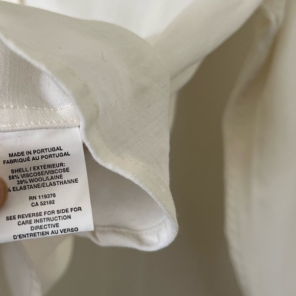 HELMUT LANG The Shrunken Button Blouse - Picture 8 of 13